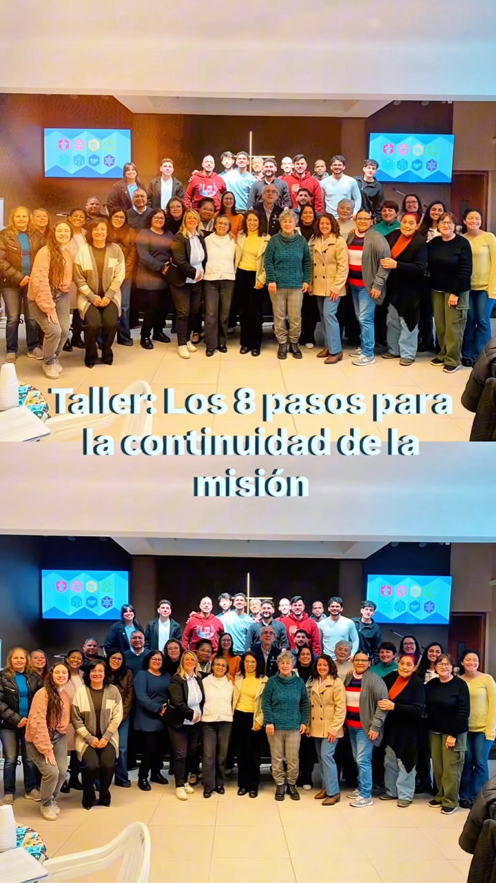 El pasado viernes  9 y sábado 10 tuvimos el taller “Los 8 pasos para la continuidad de la misión” con los invitados Timoteo Kunkel y Raúl Martinez, fueron dos jornadas de bendición❤️✝️